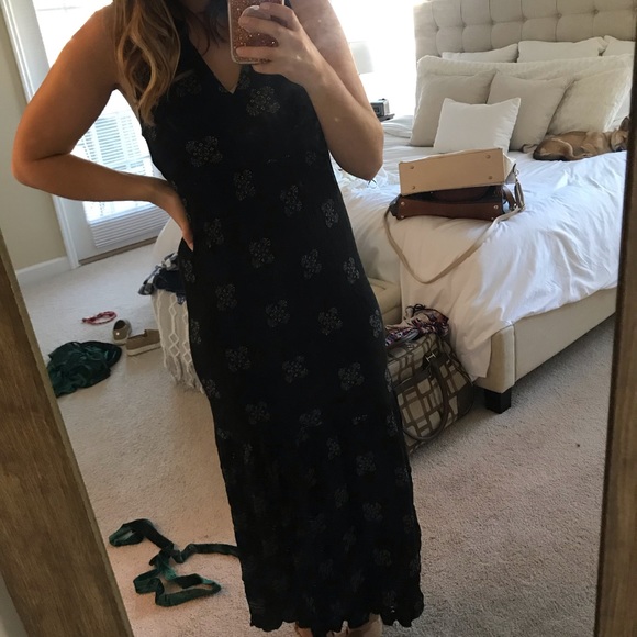 Black Maxi Dress - Picture 1 of 2